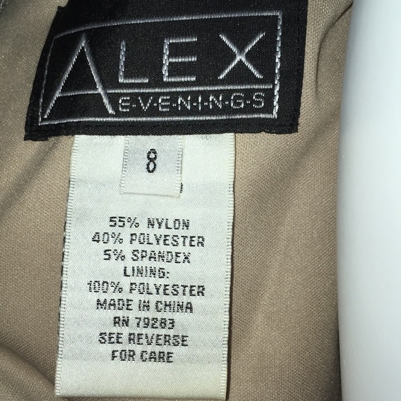 ALEX EVENINGS DRESS - Picture 7 of 8